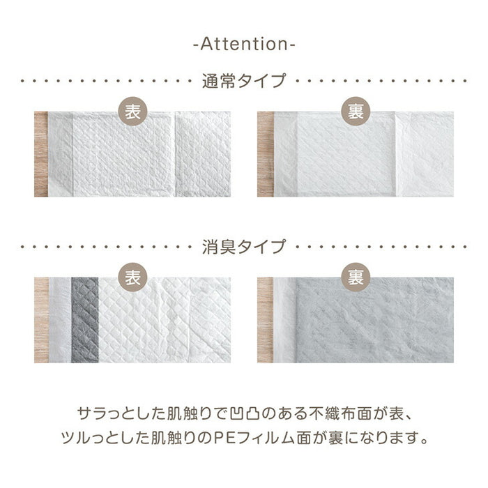 《当店だけの表面抗菌》選べる2タイプ ペットシーツ レギュラー 消臭 6層構造 トイレシーツ 使い捨て 〔90600001〕