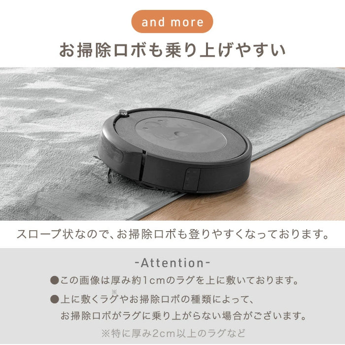 【新発売記念プライス】［115×170］厚み50mm つまずきにくい 極厚下敷きマット 洗える 防音 防ダニ 下敷きラグ 滑り止め 防音マット〔90900025〕