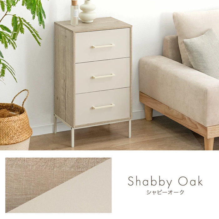 ［4段 幅60cm］ファブリックチェスト 大容量  木目調 脚付き お掃除ロボ対応 北欧 タンス〔91000008〕