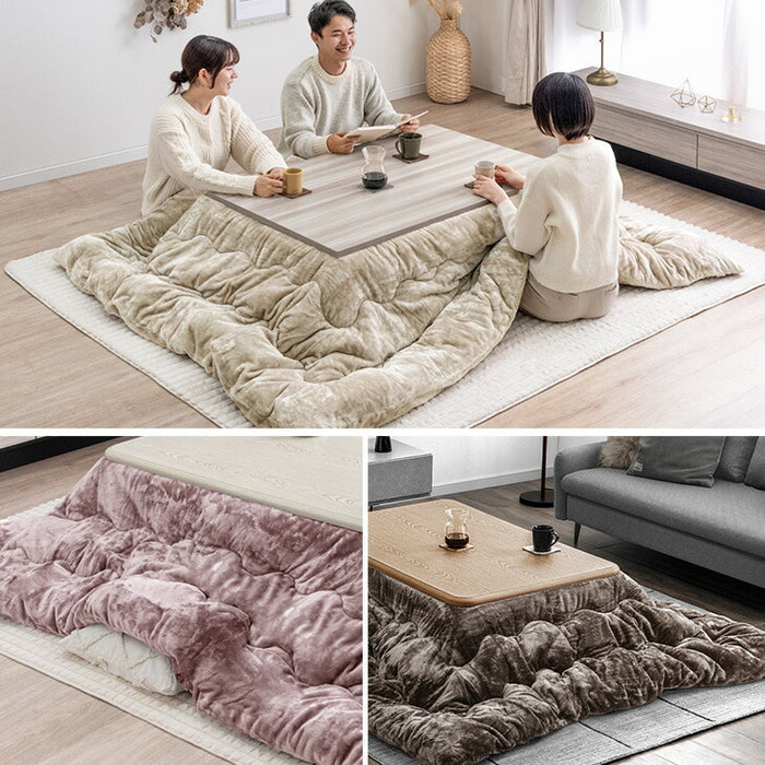 【新発売記念プライス】[200×240] とろりんこたつ布団 単品 長方形 こたつ用布団 大判 掛布団〔91300167〕