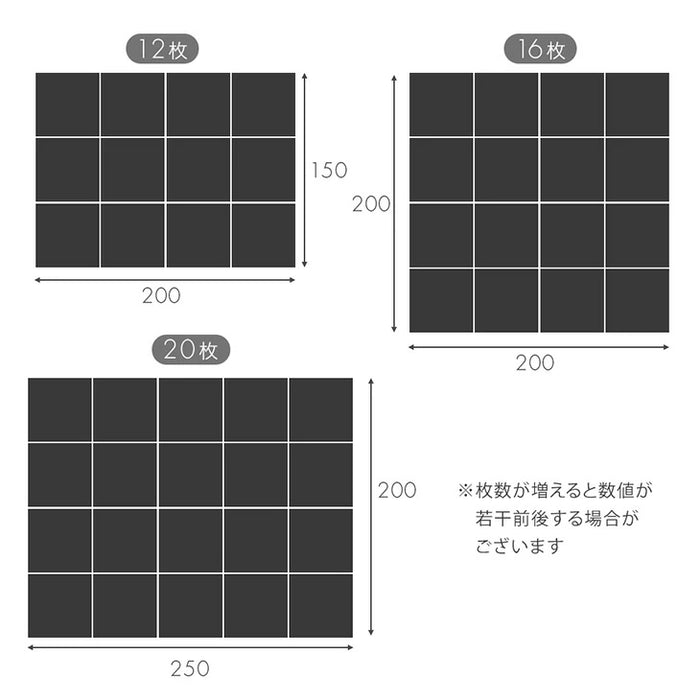 【新発売記念プライス】フロアマット 厚み25mm 4枚 ゴムマット 防水 防音 頑丈 トレーニングマット ジム〔91700001〕