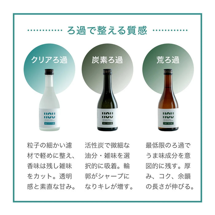 “違い”が分かる 大分 麦焼酎 飲み比べセット HOU-ICHI 300ml 5本セット クラフト焼酎 地酒 お祝い プレゼント〔9230000101〕