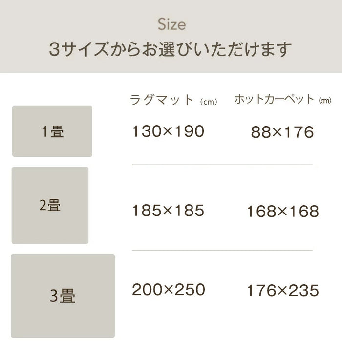 【新発売記念プライス】［1畳］ウィルトン織り ラグ×ホットカーペット2点セット 高密度 オリエンタル柄 ペルシャ風絨毯 床暖房 アンティーク風 おしゃれ〔99993017〕