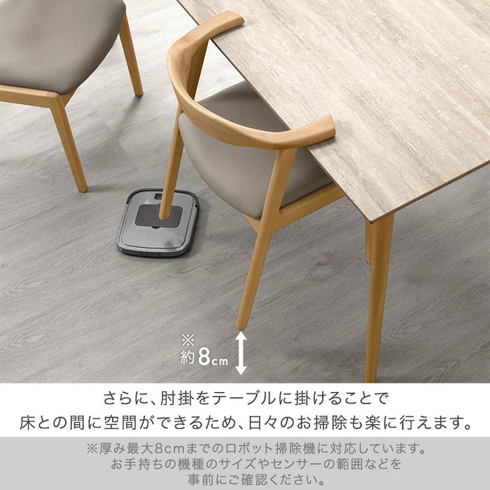 ［幅150cm］セラミック ダイニングテーブルセット お掃除ロボット対応 ダイニングチェア ベンチ【玄関渡し】【超大型商品】〔99900144〕