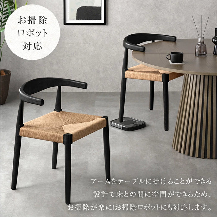 ［幅120-180cm］円形 伸長式 ダイニングテーブルセット 5点セット 4人掛け 木製 格子脚 北欧 おしゃれ ダイニングチェアセット【テーブル搬入設置込み】【超大型商品】〔99900197〕