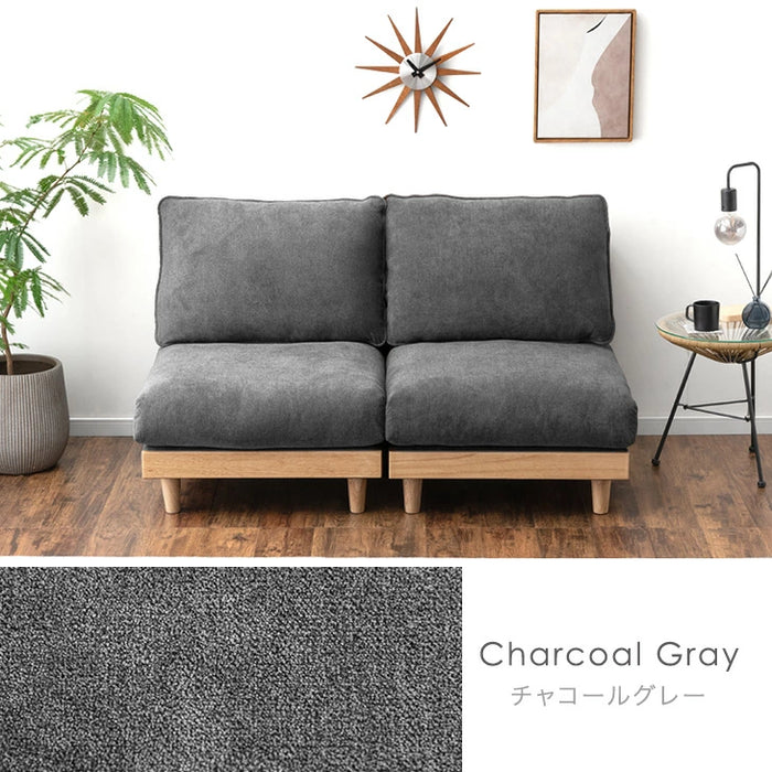木枠ソファー クッション付き お部屋に馴染むカラーリング 木枠ソファー クッション付き お部屋に馴染むカラーリング