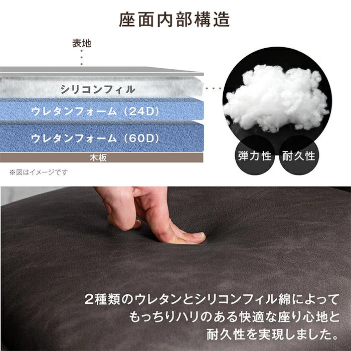 ［幅160］ダイニングセット 4人掛け 5点セット 天然木 パネルレッグ 160cm 木目 木製 おしゃれ【超大型商品】〔99900375〕