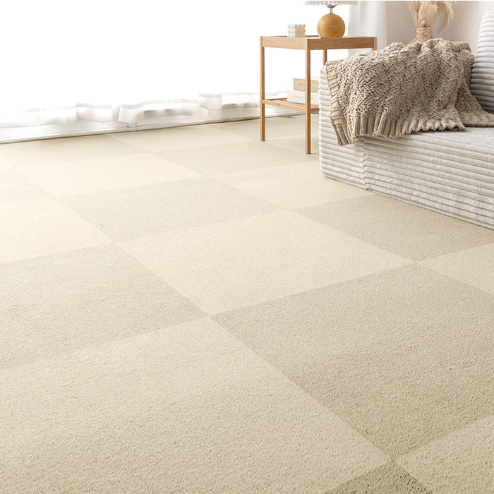 ［6畳用］タイルカーペット 40枚 防炎 防音 洗える 絨毯 フローリングマット〔99900999〕