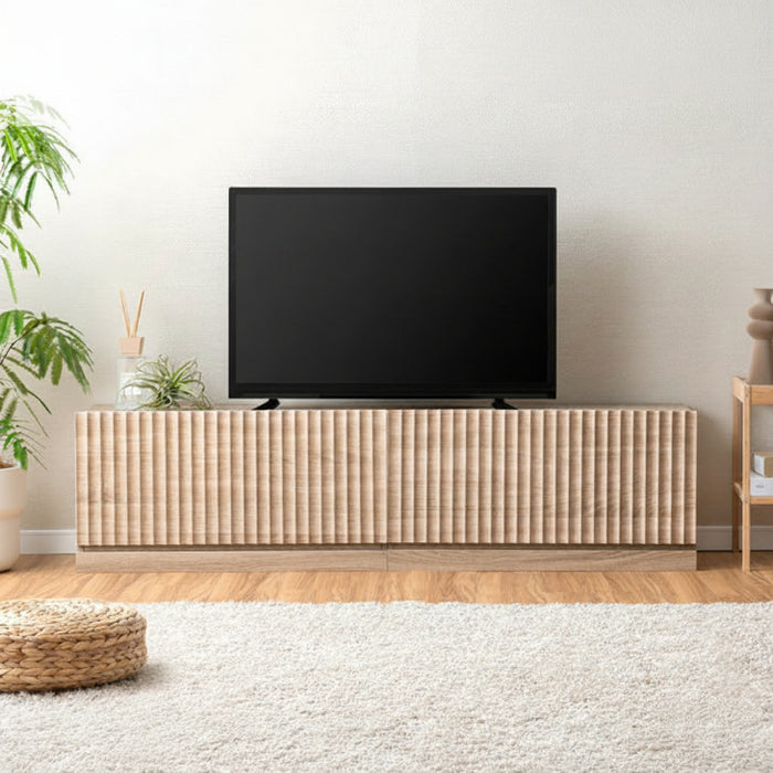 ［幅150］テレビ台 ユニット式 格子調 木製 分割 テレビラック テレビボード〔99901252〕