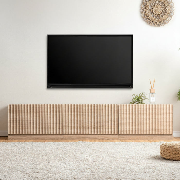 幅180］テレビ台 ユニット式 格子調 木製 分割 テレビラック テレビ