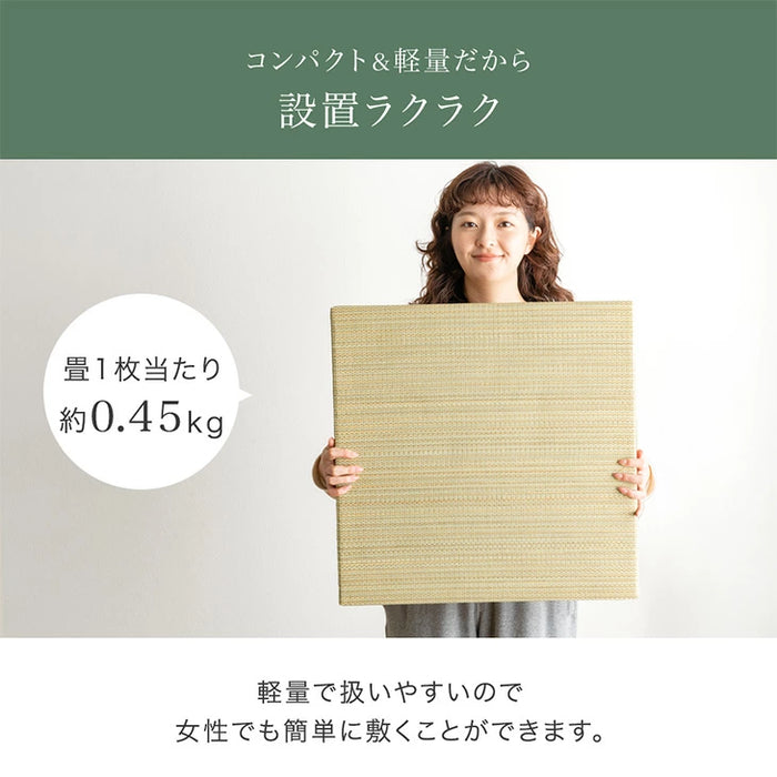 ［8枚］天然い草 畳 パレットベッド お掃除ロボ対応 抗菌 調湿 すのこベッド〔99902101〕