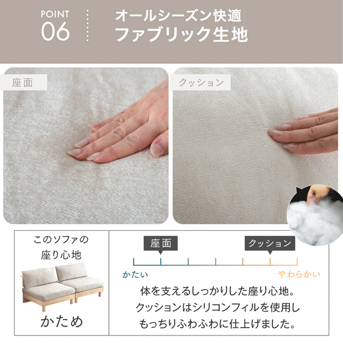 【BF限定プライス】［幅160］棚付き ユニットソファ 天然木フレーム お掃除ロボ対応 圧縮 北欧 ローソファ〔99907302〕