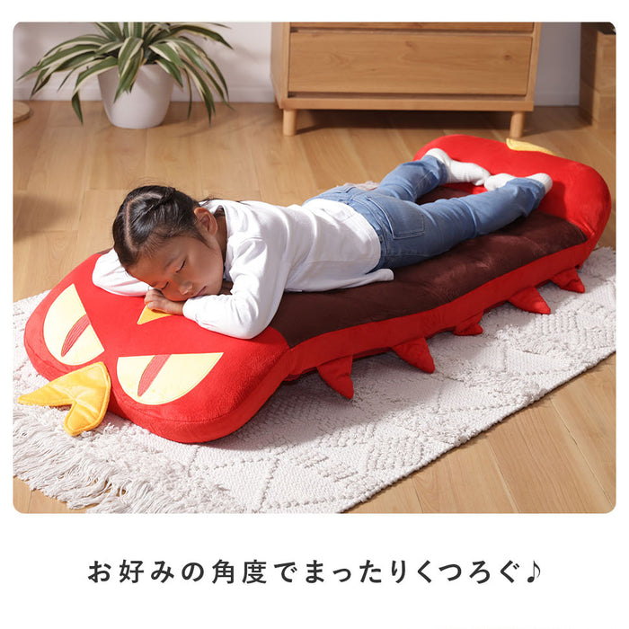 ヤクデ 座椅子 ポケモン 日本製 リクライニング座椅子 背もたれ ハイバック ポケットモンスター〔44030206〕