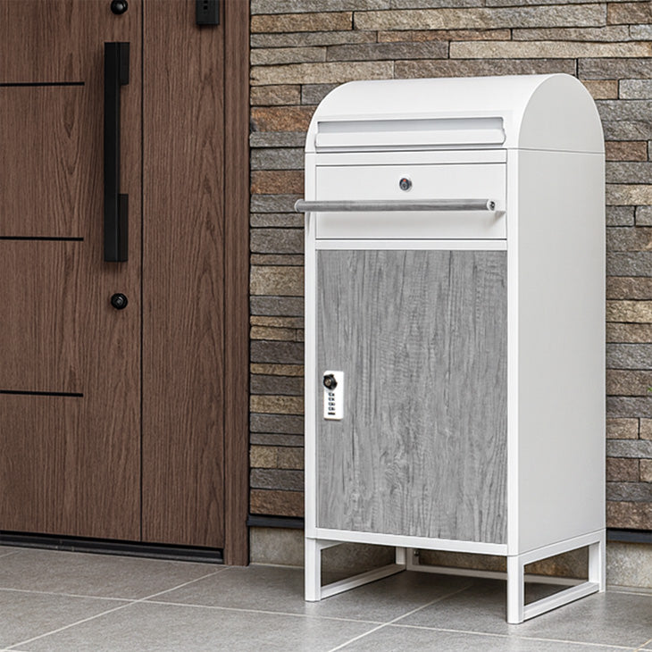 さゆり様　お取り置き ポスト一体型 宅配ボックス ゼロリターン錠 大容量 82L 盗難防止