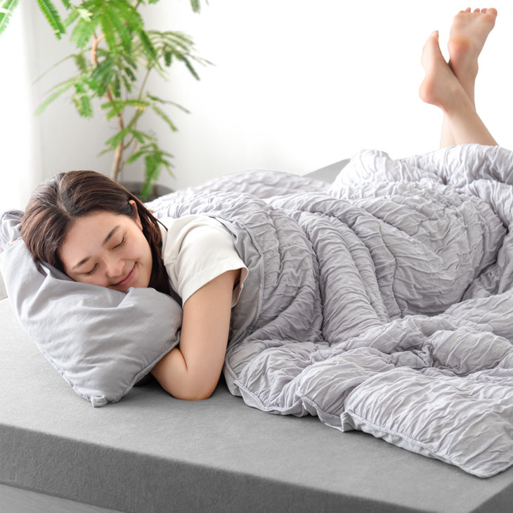 【新品 未使用】Wacoal XSPEC ジャケット Lサイズ シングルロング] 《ナチュラルクーラー》掛け布団 洗える 日本製 綿100