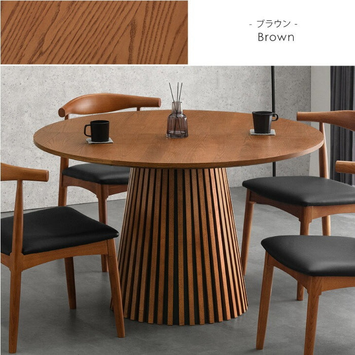 【新発売記念プライス】伸長式 円形 ダイニングテーブルセット 5点 4-6人掛け 120 180 天然木 伸長式テーブル 【テーブル搬入設置込み】【超大型商品】〔99900608〕