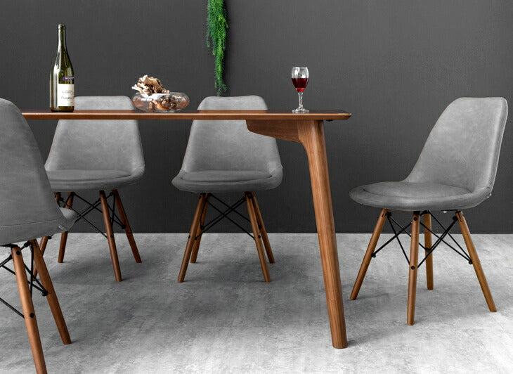 幅150］ダイニングテーブルセット 4人掛け 5点セット 天然木 アッシュ