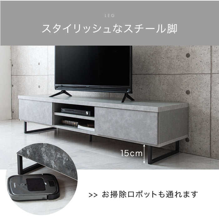 [幅160cm] テレビ台 日本製 完成品 鏡面 引き出し ローボード 32型 40型 42型 50型【超大型商品】〔17010086〕