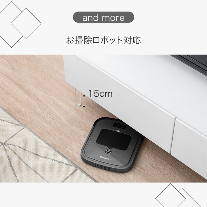 ［幅177］浮遊するテレビ台 国産 大川家具 透明脚 テレビラック 収納 引き出し【超大型商品】〔17100080〕