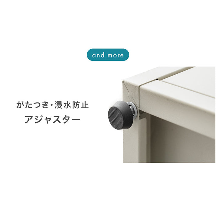 【新発売記念プライス】《完成品でお届け》 ポスト一体型 宅配ボックス 鍵付き 大容量96L 置き配 防水 指示マグネット付 組立不要〔17600167〕