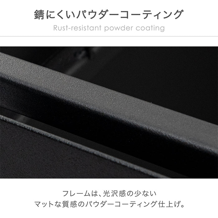 最大8分別 ダストワゴン 拡張式 ゴミ袋スタンド キャスター付き〔17620100〕