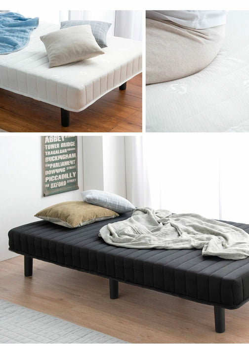 無印良品 脚付きマットレス ダブルサイズ 脚付マットレス ポケット