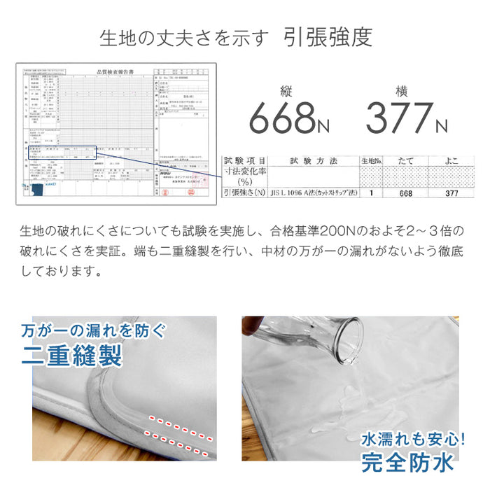 洗えるひんやり枕パッド 冷感マット 56×31cm 瞬間冷却 Q-max値0.59 抗菌 防カビ 超低ホル 塩 冷却 クールマット 〔19000001〕