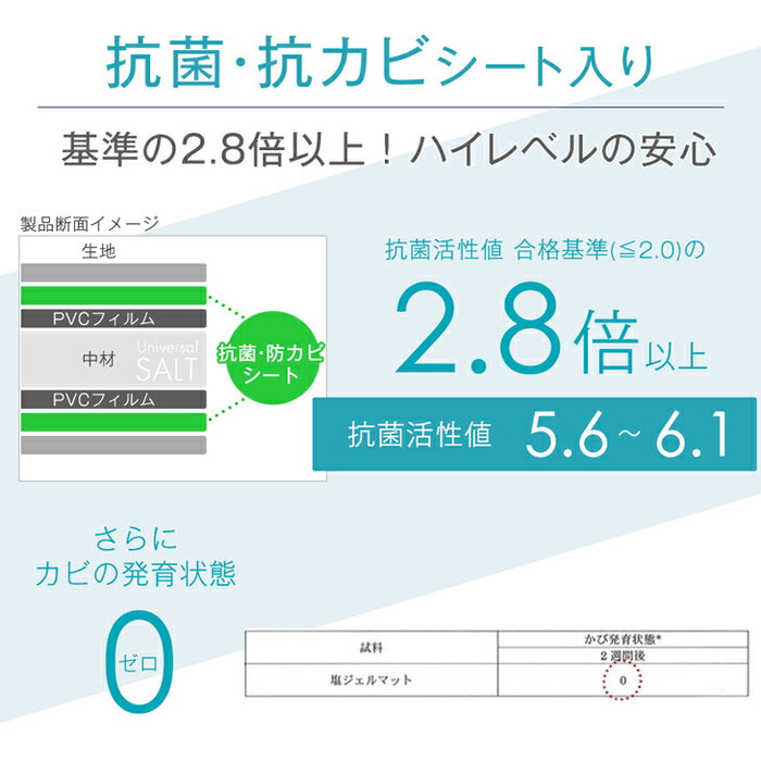 SNOW SALT ひんやりマット 接触冷感 敷きパッド シングル 抗菌 防カビ ジェルマット 冷感〔19000003〕