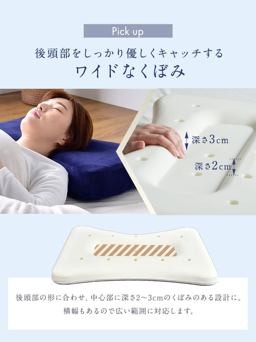 セミオーダー枕低反発枕 ウレタン 枕 3次元立体構造 頸椎サポート 〔19110020〕