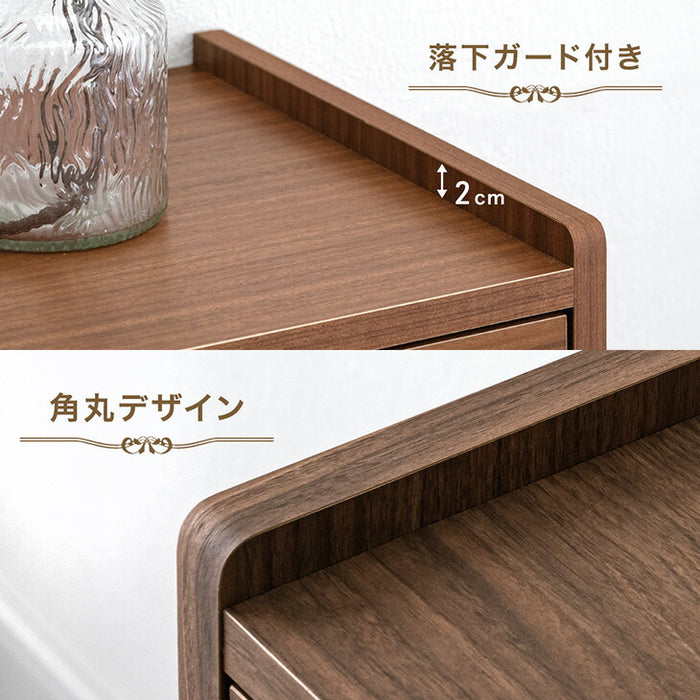 ［5段］チェスト 幅80 日本製 完成品 木製 おしゃれ 北欧 収納 家具 整理タンス 衣類 収納 リビング タンス 収納棚 国産 シンプル アンティーク アイアン スライドレール〔23570030〕