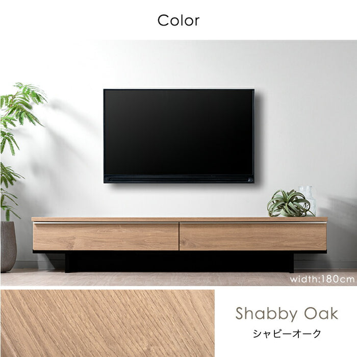 ［幅180cm］  テレビ台  国産 大川家具 テレビボード テレビラック TV台 TVラック 【超大型商品】〔24900086〕