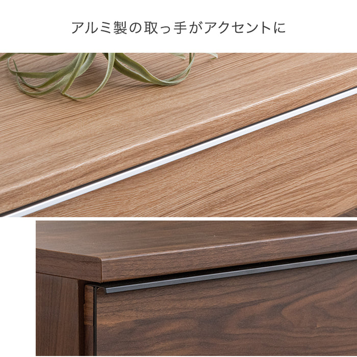 幅150cm 石目調 国産 完成品 テレビ台 ロータイプ 【超大型商品】〔24900085〕