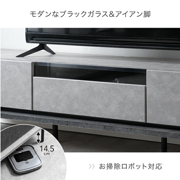 【新発売記念プライス】［幅180］テレビ台 国産 完成品 引出し収納 ロータイプ テレビボード 脚付き 大川家具【超大型商品】〔24900130〕