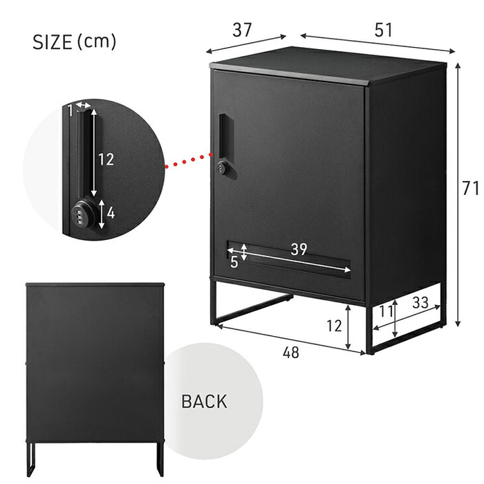 【新発売記念プライス】宅配ボックス 大容量 100L 耐水 脚付き  LIVBOX ーリブボックスー〔41910016〕