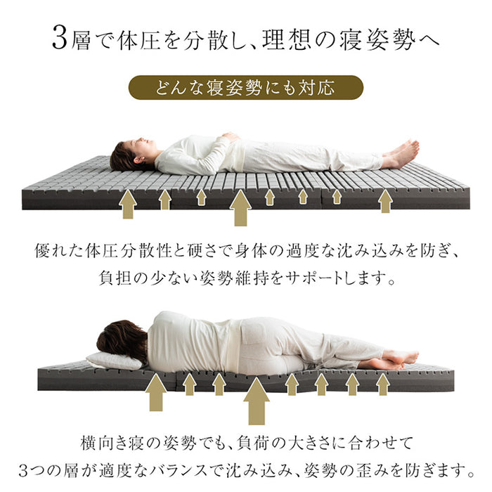 高級 ホテル仕様 掛布団 極厚プロファイル 体圧分散 敷布団 セット