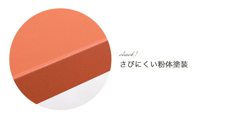 ［幅88cm］3段 オープンシェルフ おしゃれ スリム ラック オープンラック スチールラック ブックシェルフ ディスプレイラック 〔48100045〕