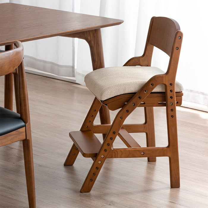 現役ママが考えた 学習チェア  洗える カバーリング 高さ調節 学習椅子〔49600851〕