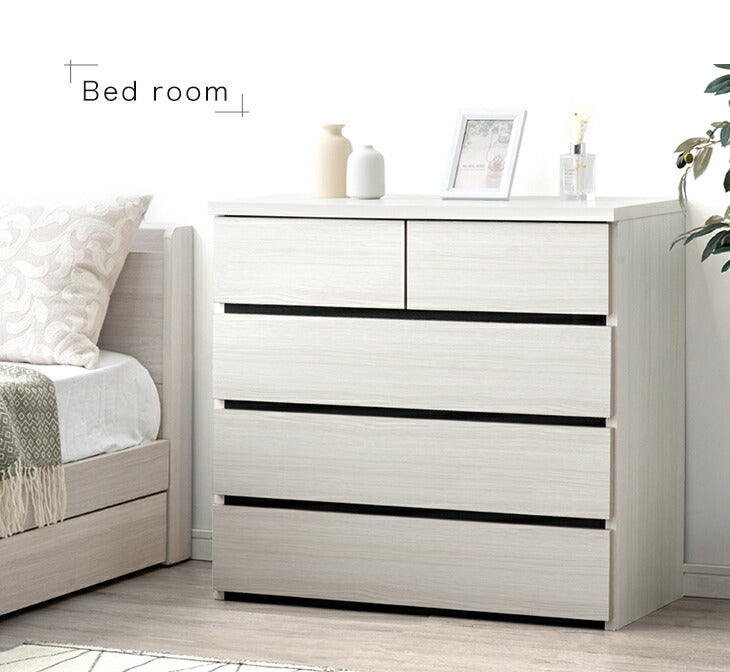 ［幅80・4段］チェスト 国産 完成品 4段 衣類収納 引き出し 収納家具 組み立て不要【超大型商品】〔51300109〕