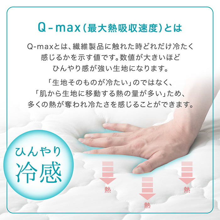 ［190×190］極厚50mmカバーリングラグ専用 ひんやりカバー単品 【商品番号：65010098のカバーリングラグ専用】洗える カバー単品 M〔65010089〕