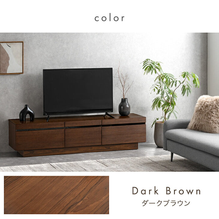 ［幅166cm］テレビ台 完成品 アッシュ 木製 北欧 ロータイプ キャビネット テレビボード【超大型商品】〔71020052〕