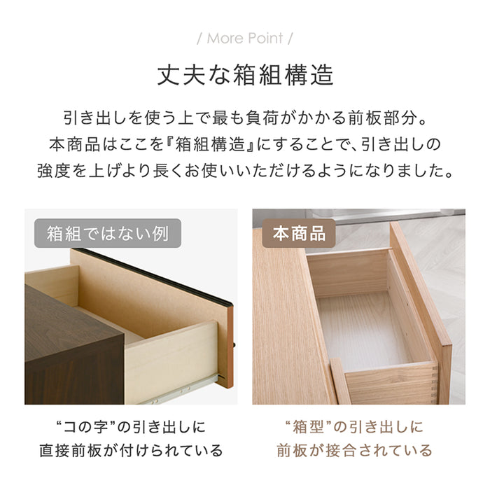 テレビ台 90cm ローボード 完成品 北欧 木製 〔71020120〕