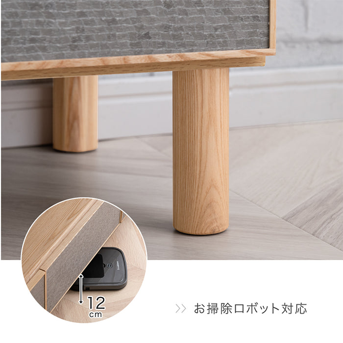 テレビ台 90cm ローボード 完成品 北欧 木製 〔71020120〕