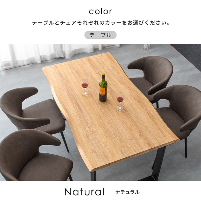 ダイニングテーブル 3人掛け 変形 半円 幅130cm 4点セット ダイニングセット オーク ウォールナット 13049-50-32575-s4 |  店舗,株式会社サン | 大川市公式オンラインショップ【大川木工まつり常設展