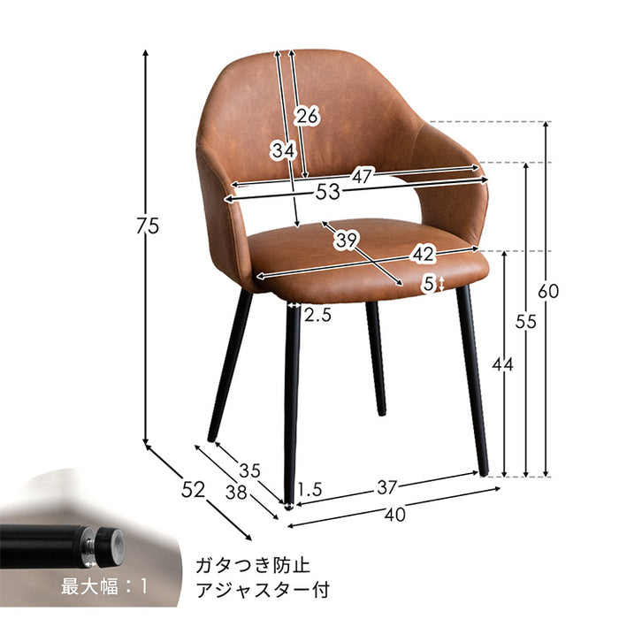 幅90-160］ダイニングテーブルセット 5点セット 伸長式 丸