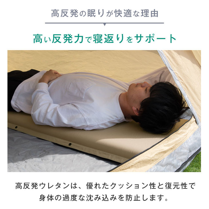 3way 車中泊マット 幅60cm キャンプマット 撥水 キャンプ マット