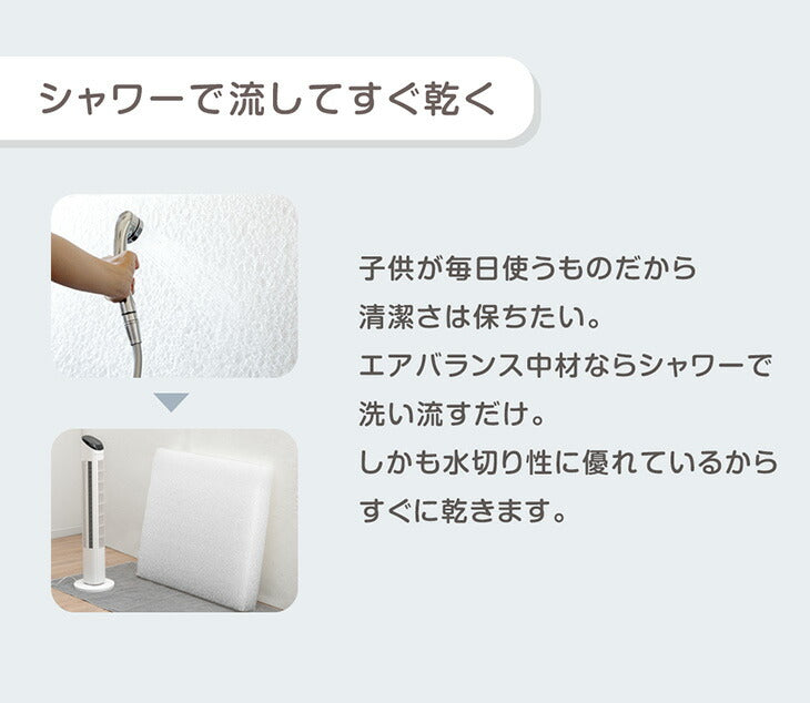 洗える ベビーマットレス 三つ折り 高反発 丸洗い 軽い コンパクト ベビーマット〔81901010〕