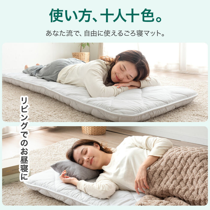 セミダブル 敷き布団 グレー 新生活 厚め 3 層マットレス 来客布団　32 セミダブル 敷き布団 グレー 新生活 厚め 3 層マットレス 来客