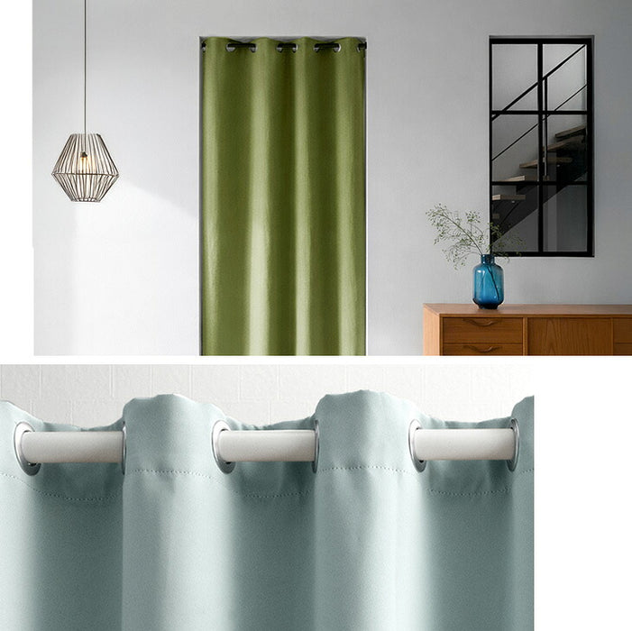 [幅120×丈200cm] 間仕切りカーテン 遮光 1級 2級 洗える UVカット 保温 遮熱 節電 無地 シンプル〔86500133〕