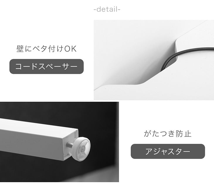 ［幅100cm］ 広々奥行70cm＆上棚付き パソコンデスク 卓上棚 ゲーミングデスク リモートワーク ディスプレイ棚付き ワイド〔99900565〕