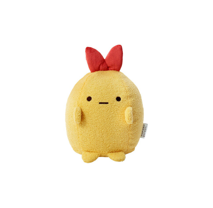 すみっコぐらし えびてんのしっぽ えびふらいのしっぽ オットマン クッション ぬいぐるみ すみっこ すみっこぐらし コンパクト 〔44000003〕